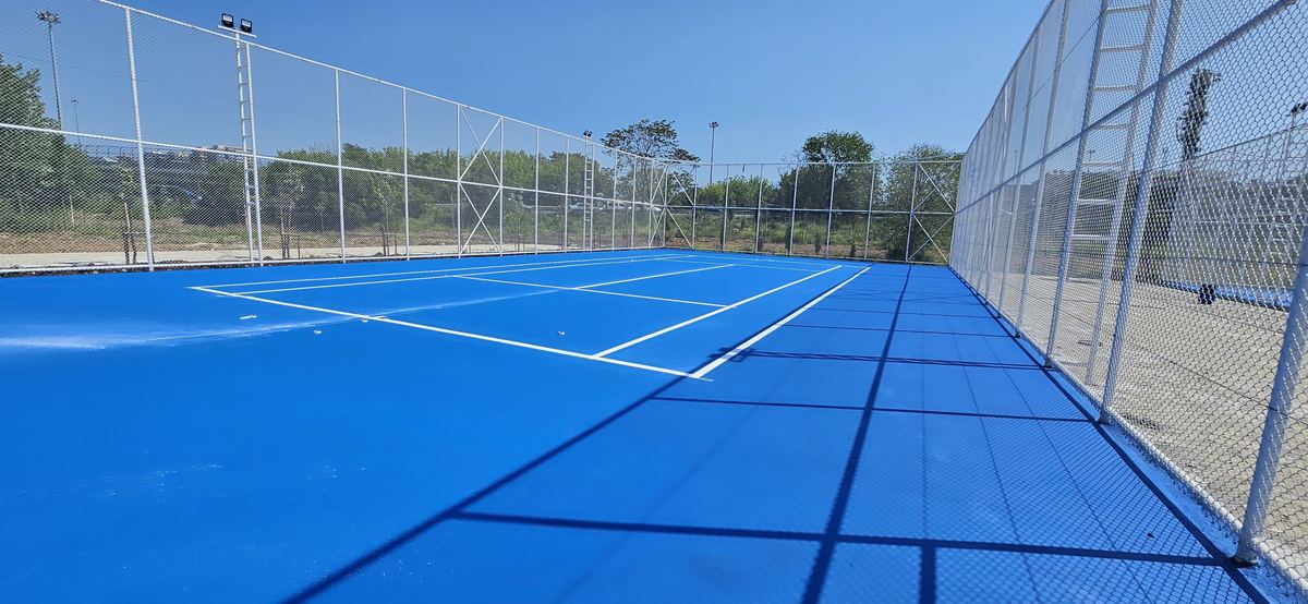 Akrilik Spor Sahaları uygulama örneği