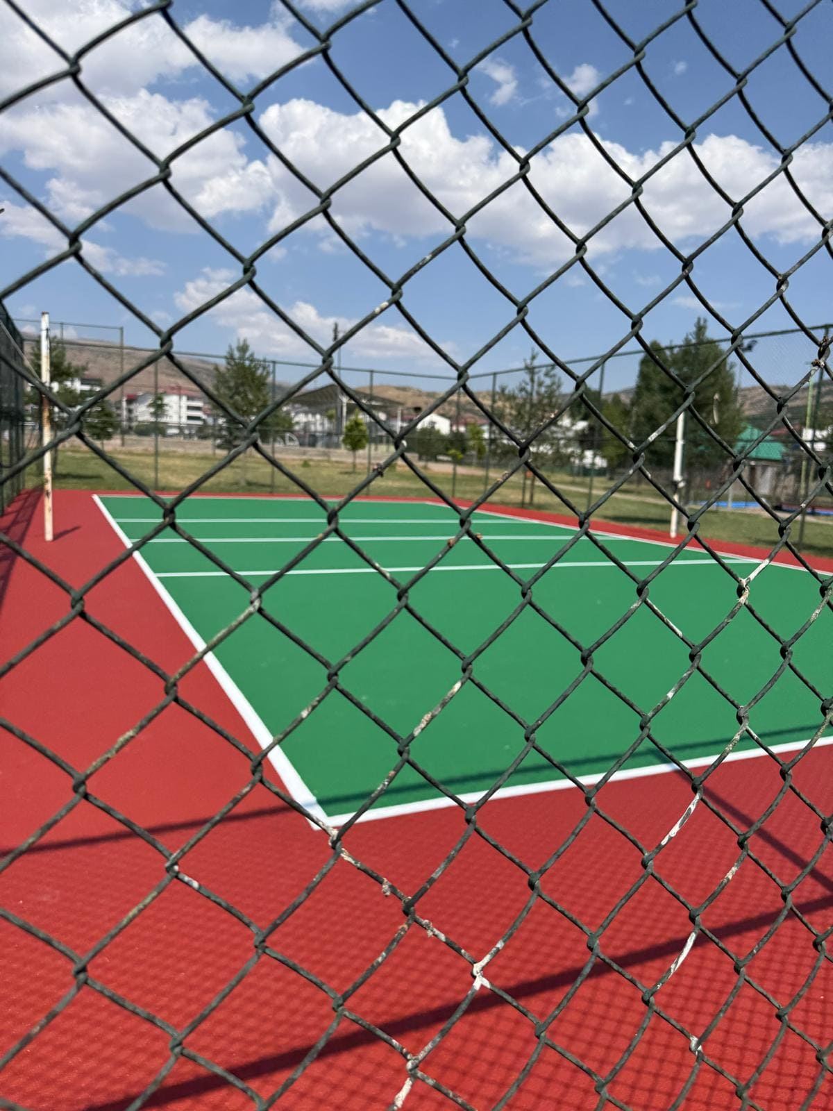 Akrilik Spor Sahaları uygulama örneği