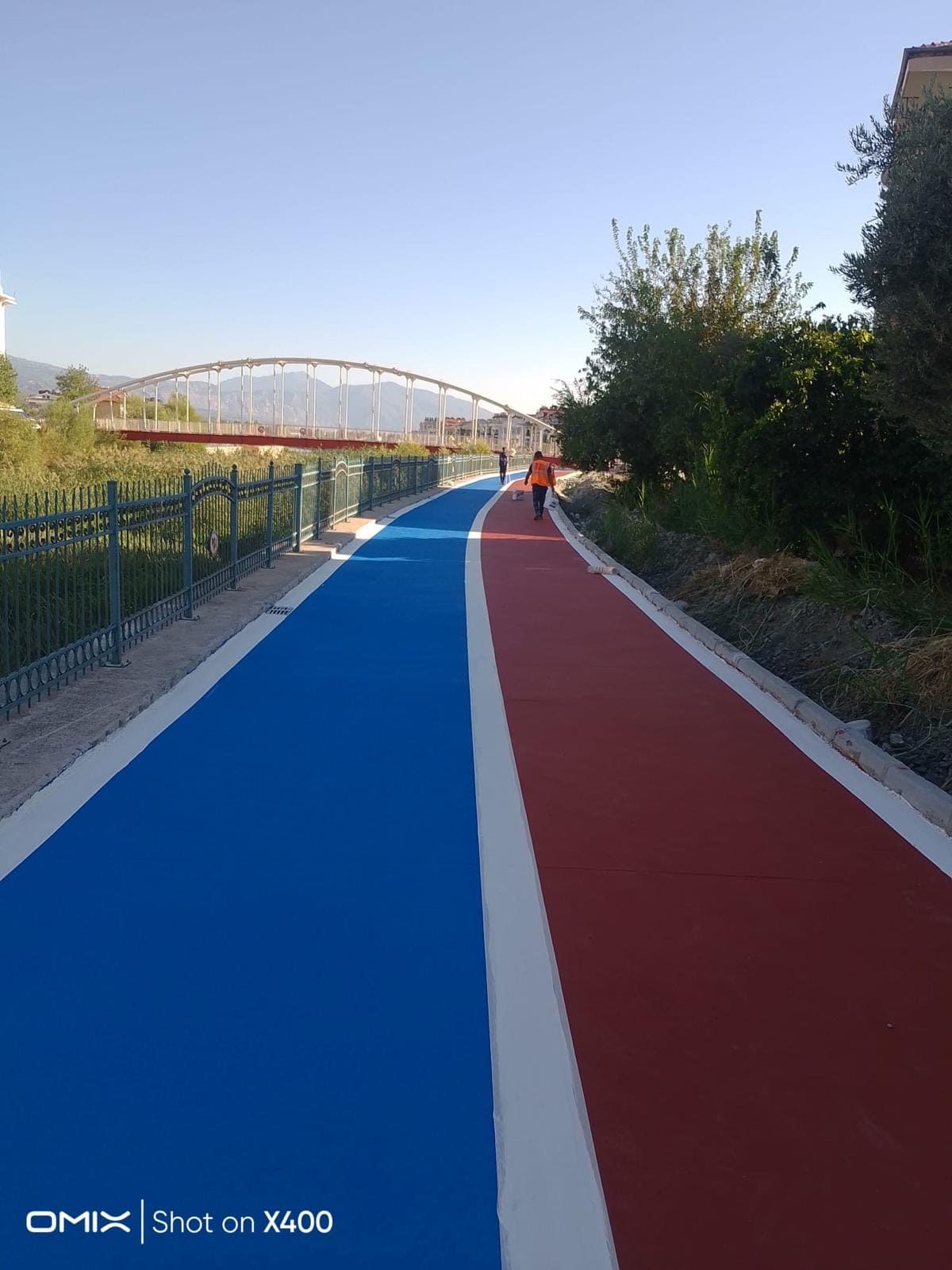 Bisiklet ve Yürüyüş Yolları uygulama örneği