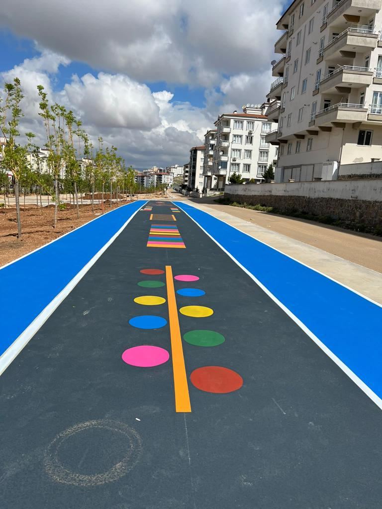 Oyun Parkları (EPDM Kaplama) uygulama örneği